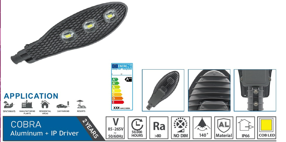 COBRA COB STREET LIGHT